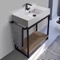 Modern Console Vanity, 35